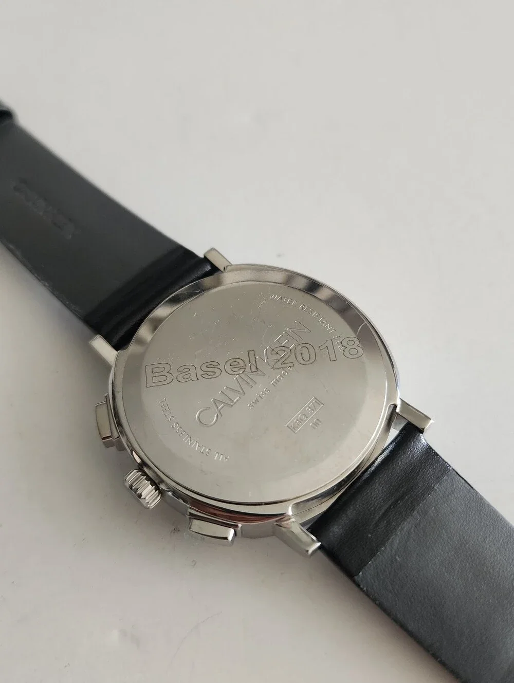 New CALVIN KLEIN Posh Chronograph Black Dial Men's Watch